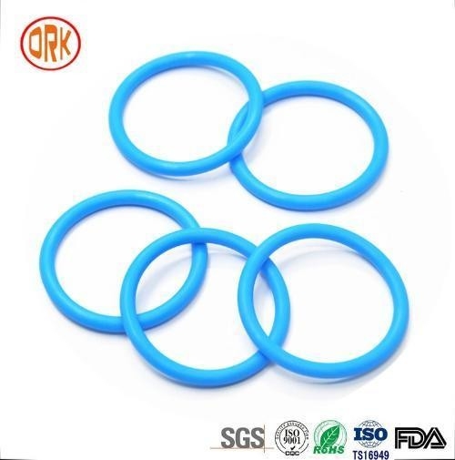 0.5mm - 1000mm 568 Blauer Silikon-Dichtungsring aus Gummi RoHS Gummi Flat O-Ringe