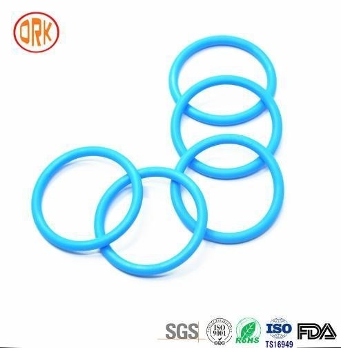 0.5mm - 1000mm 568 Blauer Silikon-Dichtungsring aus Gummi RoHS Gummi Flat O-Ringe