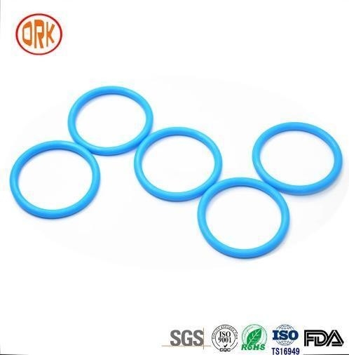 0.5mm - 1000mm 568 Blauer Silikon-Dichtungsring aus Gummi RoHS Gummi Flat O-Ringe