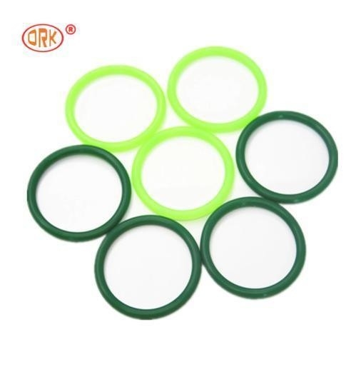 Grüner gut verlängerte Dichtungen FDA Wras LFGB Zertifizierte Lebensmittel Silikon O-Ring mit Temperatur -60-350 Grad