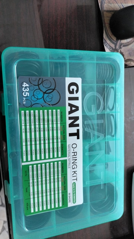 Nachgebildeter professioneller NBR Gummi-O-Ring-Siegel-Set für Industriezwecke