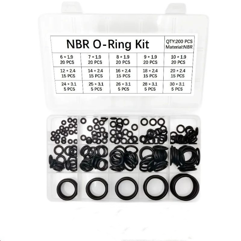 NBR 90 Gummi-O-Ring-Siegel-Kit-Box-Set für OEM/ODM