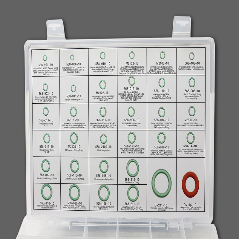 ORK 382pcs/386pcs/407pcs/408pcs Fkm oder Nbr Gummi-O-Ring-Dichtungen