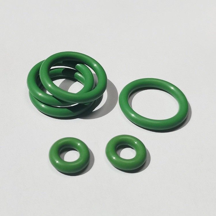 Anpassungsgröße Temperaturbeständiger O-Ring aus grünem Fluorgummi für Autosiegel