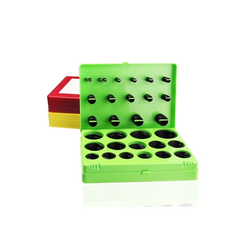 NBR O Ring Valve Gummi Siegel Sortiment Kit 382 Stück Schwarze O Ringe für Hydraulik Reparatur