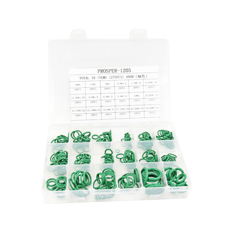 ORK professionelle Reparaturwerkzeugbox für Hardware-O-Ring-Sets Farbgummi-O-Ringe enthalten
