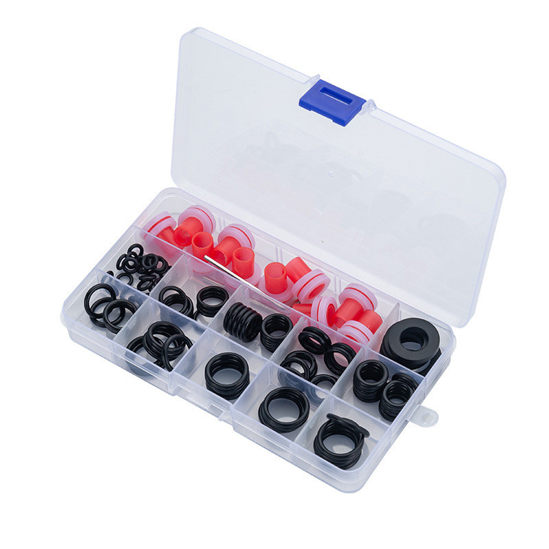 Maßgeschneiderte Größe Schwarzer Gummi-Grommet-Kit mit hervorragenden chemischen und physikalischen Eigenschaften