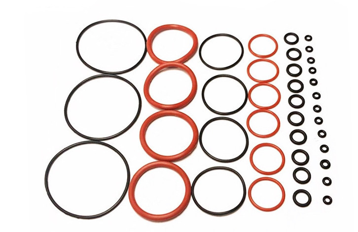 Silikon-O-Ring mit individuellem Schneidservice und hitzebeständigen NBR/FKM/EPDM-Materialien
