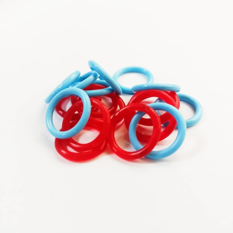 30-90 Shore A AS568 FKM O-Ring aus Fluorosilikon synthetischem Gummi für Siegel für Kranteile