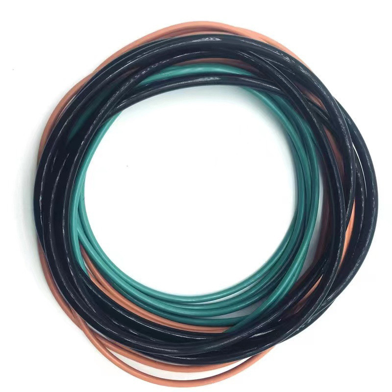 Produkte aus nichtstandardisierten Gummi-O-Ringen für verschiedene Farben und Formen