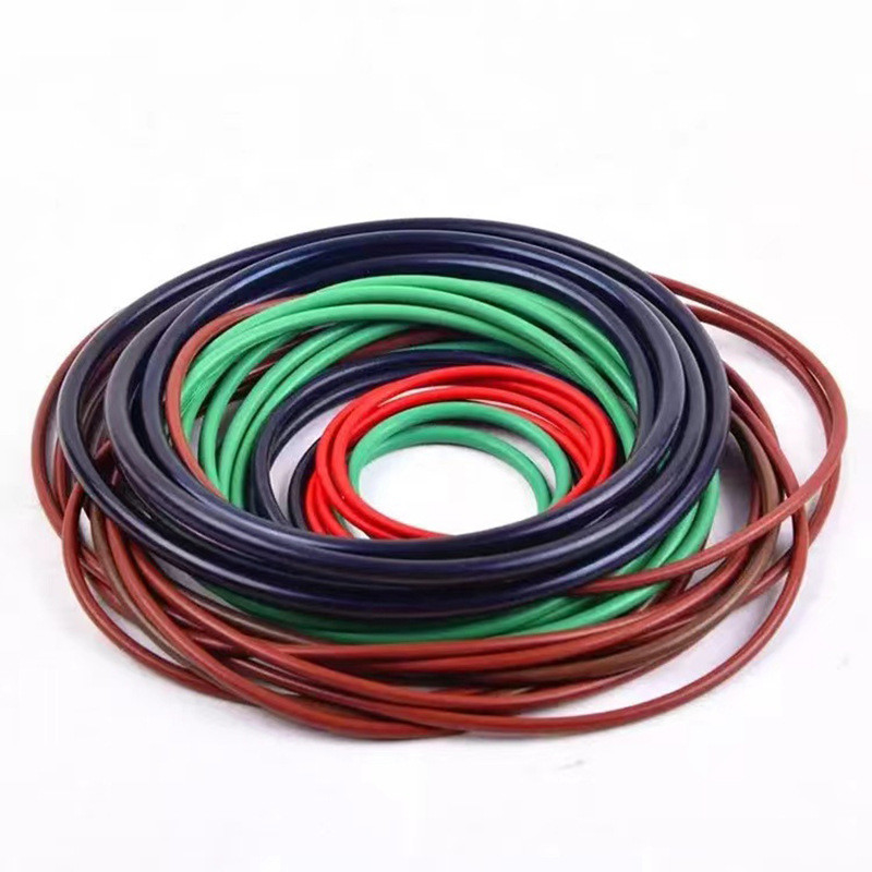 Nichtstandardisierte NR-Rubber-O-Ring-Produkte in verschiedenen Farben für den Formen- und Verarbeitungsdienst