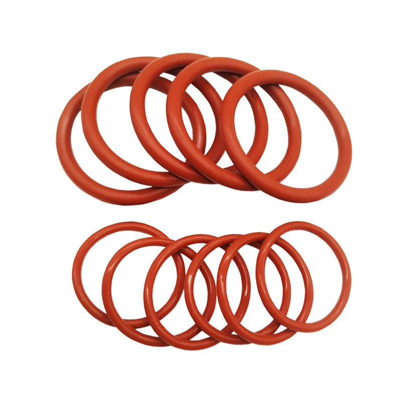 Standard-Hochtemperatur-Food-Grade-Silicone-Gummi-Ring-Dichtungsdichtung in allen Größen OEM/ODM-Produkt