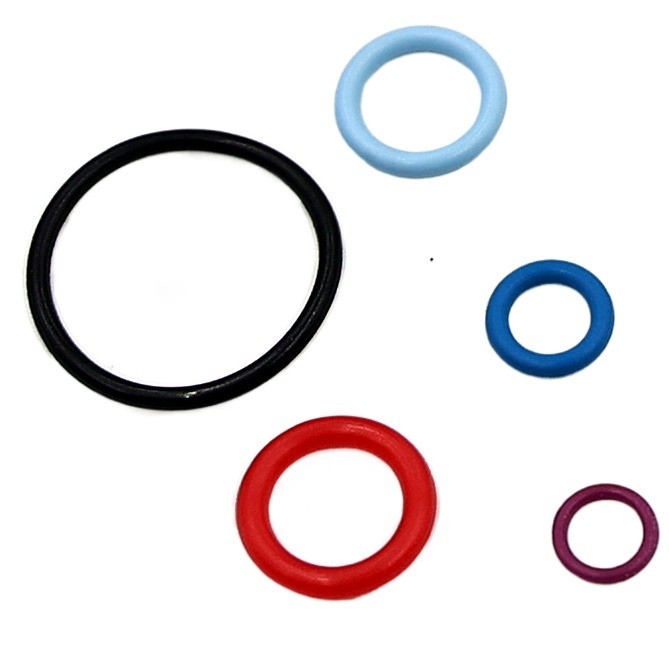 30-90 Shore A Härtebereich EPDM FKM FFKM NBR Silikon-O-Ringe für alle Branchen