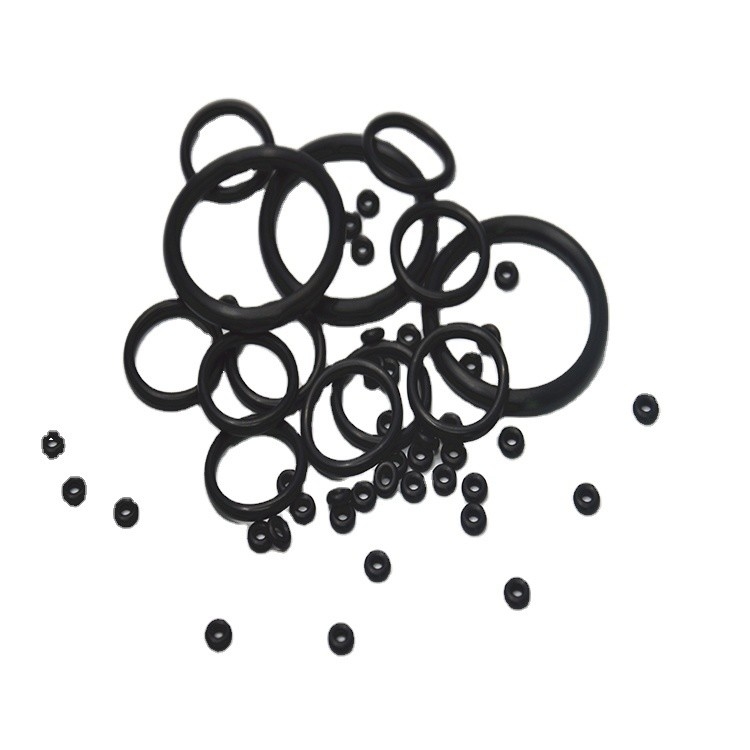 O-Ringe aus schwarzem Silikongummi für Mikro-Silicon-Dichtungen