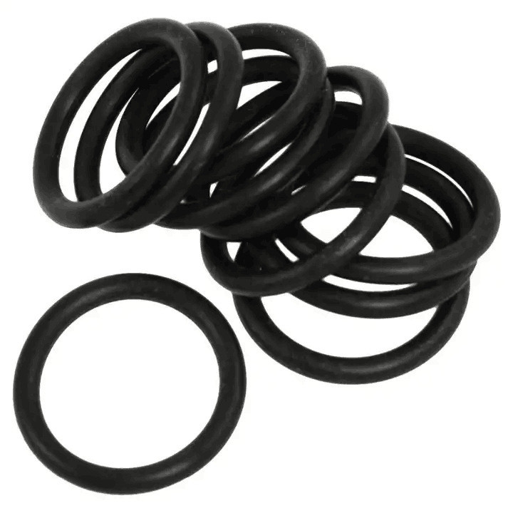 Wirksame Dichtungen NBR FKM EPDM VMQ Gummi-O-Ringe für individuelle Farbeanwendungen