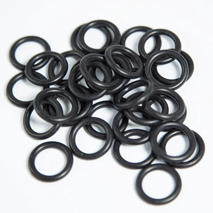 Wirksame Dichtungen NBR FKM EPDM VMQ Gummi-O-Ringe für individuelle Farbeanwendungen