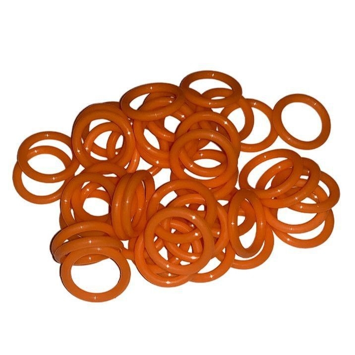 angepasste Farb-NBR-O-Ring-Dichtungen aus Silikonkautschuk für eine effektive Schließung in FKM-Material