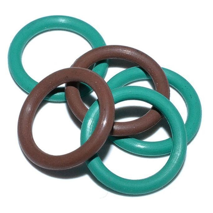 angepasste Farb-NBR-O-Ring-Dichtungen aus Silikonkautschuk für eine effektive Schließung in FKM-Material