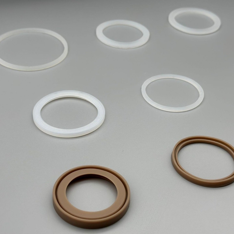 EPDM angepasste Gummi-O-Ringe Nitrildichtungen Lebensmittelqualität Silikon-Gummigaskets für Sanitäranlagen