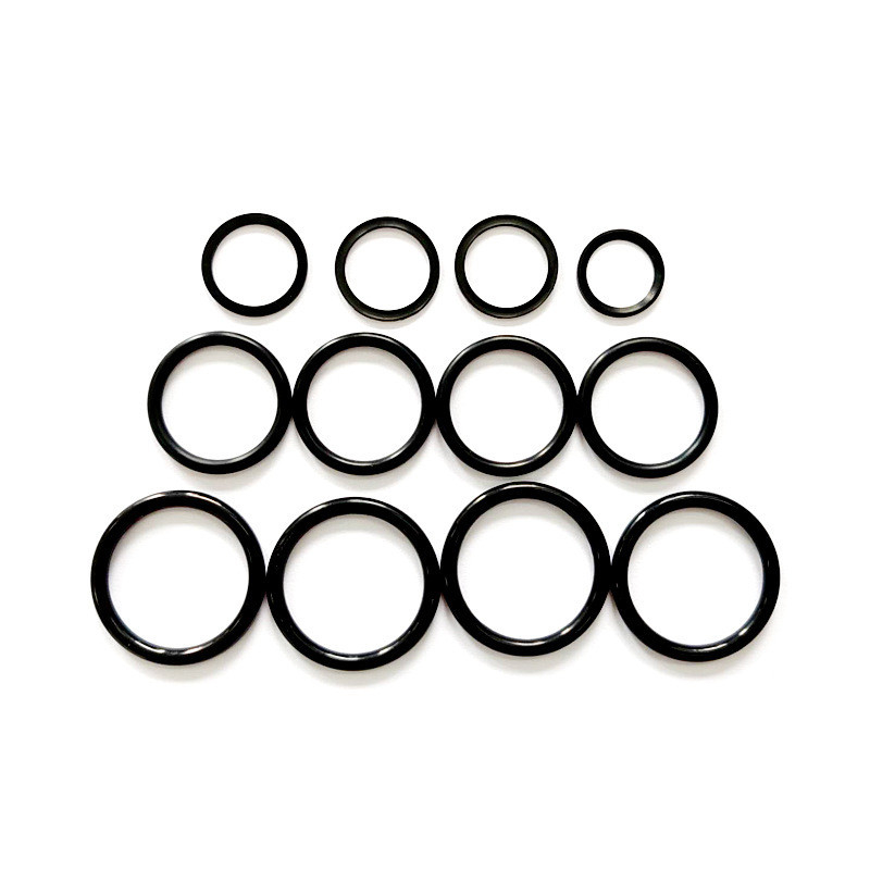 Benzinbeständige NBR-Silicon-EPDM-FKM-Gummi-O-Ring-Dichtungen für verschiedene Anwendungen