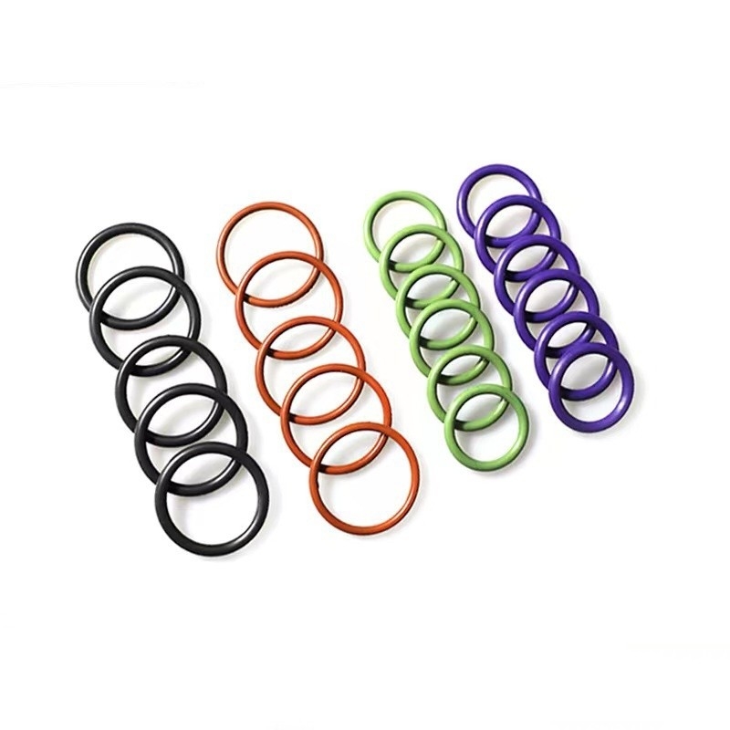 Benzinbeständige NBR-Silicon-EPDM-FKM-Gummi-O-Ring-Dichtungen für verschiedene Anwendungen