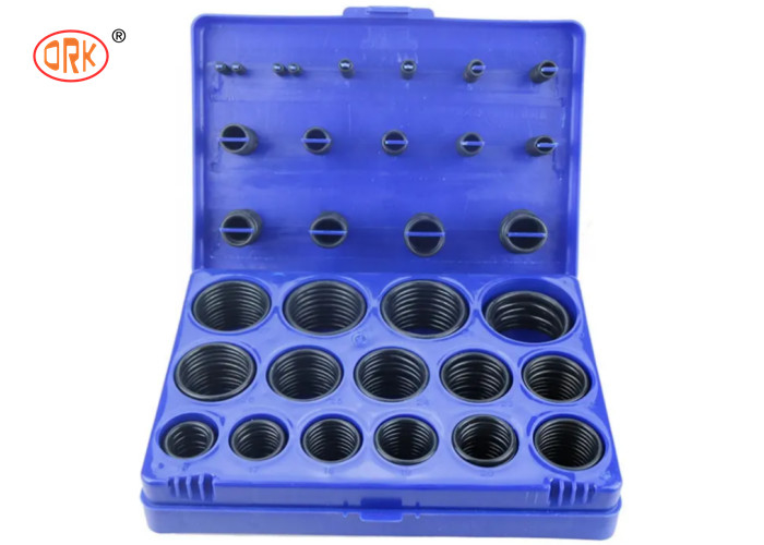 Gute Ölbeständigkeit Schwarze NBR 70 Shore A O-Ring Kit Box für Bagger Hydraulikzylinder