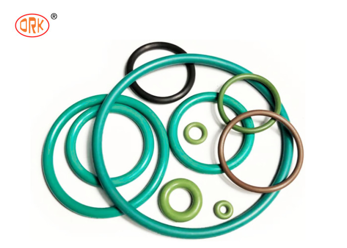 3D/2D-Zeichnungsformat Grüne Silikon- und FKM-Gummi-O-Ring-Dichtungen für industrielle Anwendungen