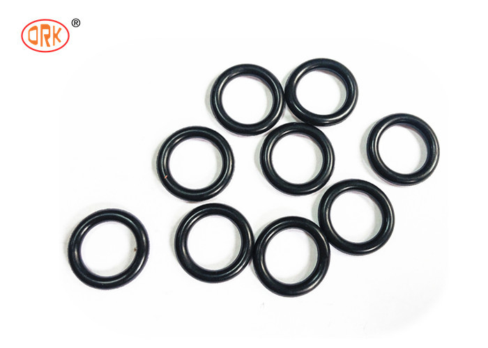 Schwarze Sorten von Butylkautschuk 70 Shore A Flammenbeständiges O-Ringmaterial für die Lebensmittelindustrie