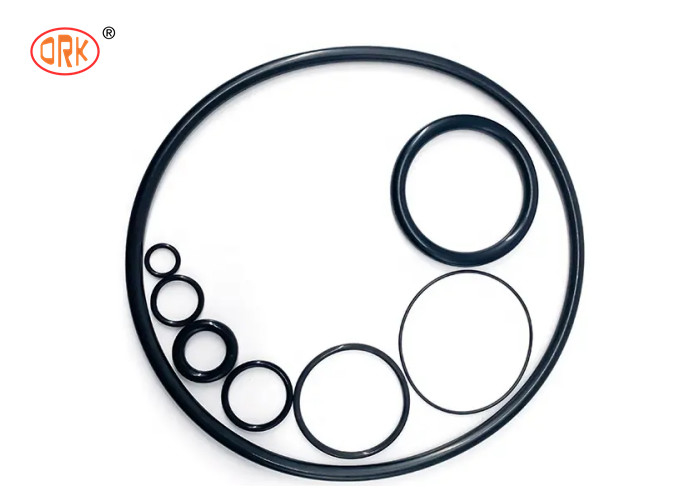 REACH ROHS-zertifizierte Lebensmittelqualität Silikon O-Ring Dichtungsdichtung in schwarzer NBR HNBR EPDM FKM