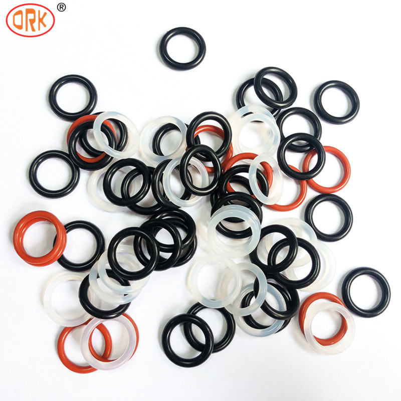 Rohs-konforme Kunststoffrohre Gummi-Dichtung Farbiges Silikon O-Ring Epdm Material FKM NBR