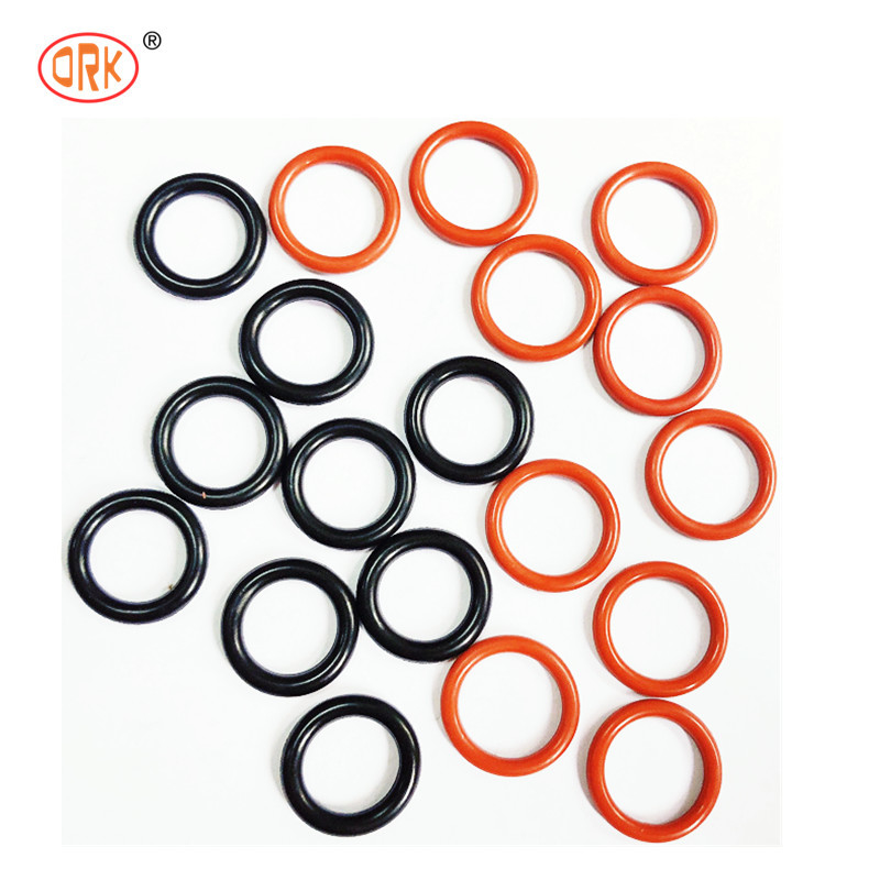 Rohs-konforme Kunststoffrohre Gummi-Dichtung Farbiges Silikon O-Ring Epdm Material FKM NBR