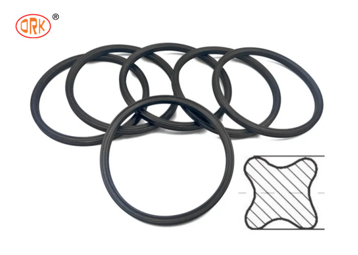 X-RINGS für den individuellen Gebrauch Rotationspumpe Gummidicht EPDM Nitrilsilikon Gummidicht Quad Ring