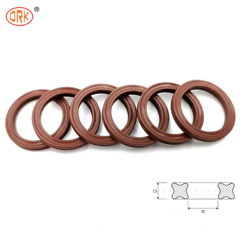 Quard Ring Hydraulische Öldichtung NBR 90 Shore X Ring Dichtung OEM für mechanische Dichtung Burgmann