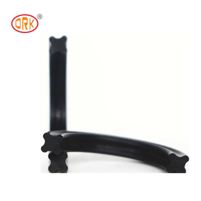 Quard Ring Hydraulische Öldichtung NBR 90 Shore X Ring Dichtung OEM für mechanische Dichtung Burgmann