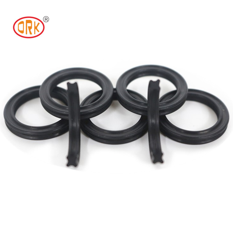 Quard Ring Hydraulische Öldichtung NBR 90 Shore X Ring Dichtung OEM für mechanische Dichtung Burgmann