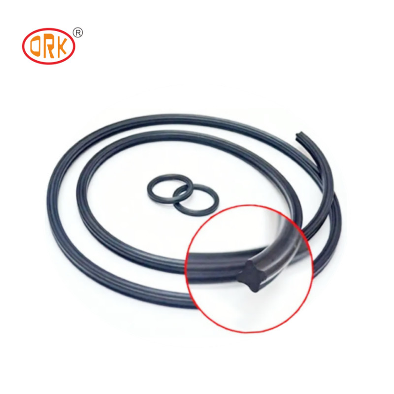 Quard Ring Hydraulische Öldichtung NBR 90 Shore X Ring Dichtung OEM für mechanische Dichtung Burgmann